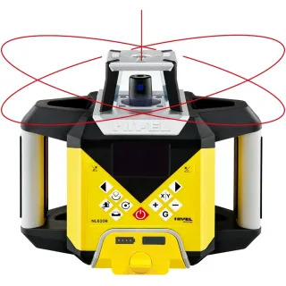 Ротационен лазер с лазерна рейка и статив Nivel System NL620R + LS-24 + SJJ1/ 600 м