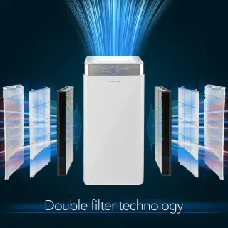 Дизайнерски пречиствател на въздух TROTEC AirgoClean® 200 E/ 38W Дизайнерски пречиствател на въздух TROTEC AirgoClean® 200 E/ 38W
