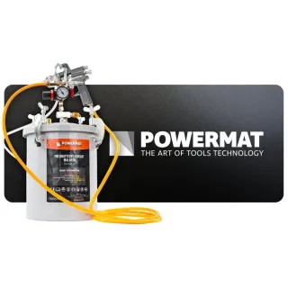 Пневматичен агрегат за боядисване Powermat PM-PAM-10T/ 10 л Пневматичен агрегат за боядисване Powermat PM-PAM-10T/ 10 л