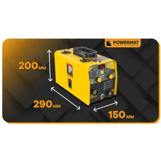 Инверторен заваръчен апарат POWERMAT PM-IMGTS-160L/ 160A