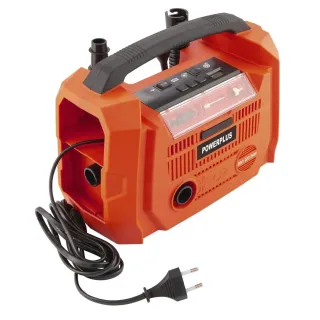 Компресор за въздух 2 в 1 Power Plus POWDP7031/ 20 V/220 V Компресор за въздух 2 в 1 Power Plus POWDP7031/ 20 V/220 V