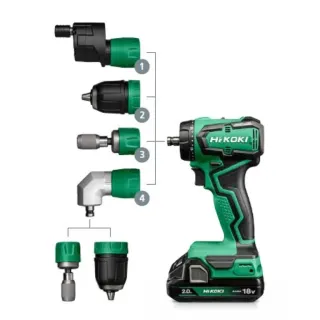 Акумулаторен винтоверт HiKOKI - Hitachi DS18DDQ/ 18V/ 2x5 Ah