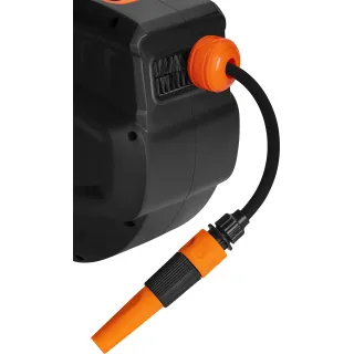 Автоматична стенна макара с маркуч KraftDele KD2150/ 10 м + 1 м Автоматична стенна макара с маркуч KraftDele KD2150/ 10 м + 1 м