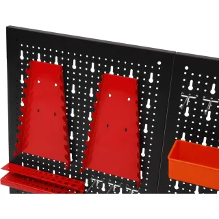 Метален перфориран панел за инструменти KraftDele KD11898/ 120 х 60 см Метален перфориран панел за инструменти KraftDele KD11898/ 120 х 60 см