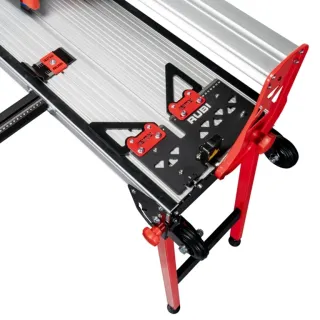 Машина за рязане на строителни материали циркулярна с водеща греда Rubi DL-125 1200/ 1800 W