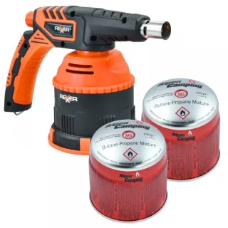 Комплект газова горелка + 2 бр. газ REXXER PREMIUM RB-04-111/ 1300 W