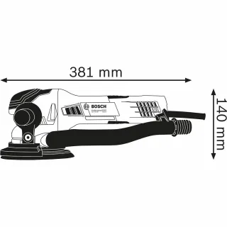 Ексцентършлайф Bosch GET 75-150 Professional / 750 W, ф150 мм