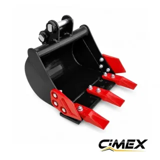 Изкопна кофа за мини багер CIMEX CHE12RS-TB-400/ 400 мм
