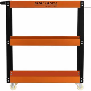 Мобилна количка за инструменти KraftDele KD1092/ 3 рафта Мобилна количка за инструменти KraftDele KD1092/ 3 рафта