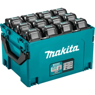 Зарядна станция за 12 батерии Makita BCC02/ 40 V