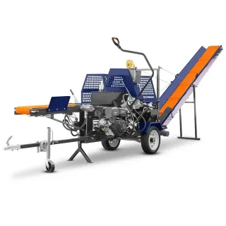 Бензинова машина 3 в 1 цепачка/верижен трион/транспортна лента CORMAK RPL380/ 9kW/ 15 к.с.