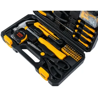 Комплект отвертки, чук, клещи и др. монтажни аксесоари Powermat PM-ZW-126ZN/ 126 бр. Комплект отвертки, чук, клещи и др. монтажни аксесоари Powermat PM-ZW-126ZN/ 126 бр.