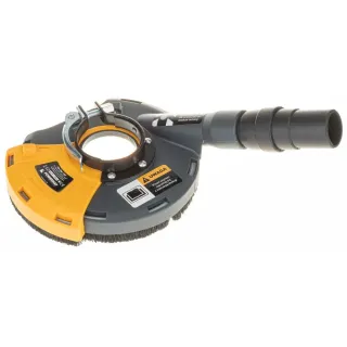 Предпазител с прахоуловител за ъглошлайф POWERMAT PM-OSK-125T/ 125 мм Предпазител с прахоуловител за ъглошлайф POWERMAT PM-OSK-125T/ 125 мм