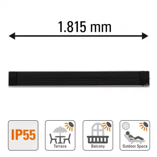 Инфрачервен отоплител TROTEC IRD 3200/ 3.2kW