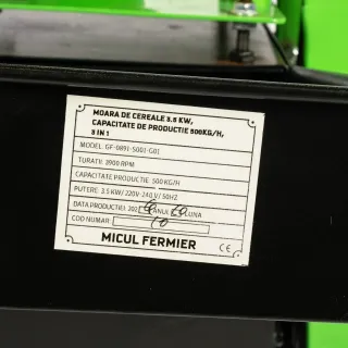 Електрическата фуражомелка 3в1 Micul Fermier GF-0891-S001-G01/ 3.5kW