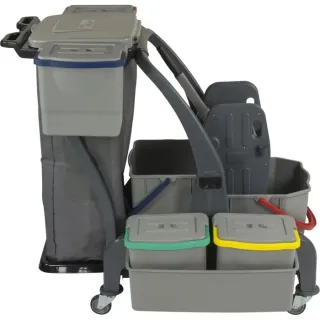 Комбинирана количка за почистване SPRiNTUS CombiX PRO/ 4х6л/ 18л/ 25л