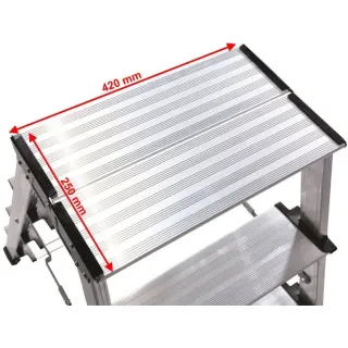 Двураменна стълба KRAUSE TREPPO 2x4