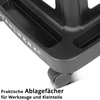 Сервизна табуретка с отделения за инструменти STAHLWERK MWH-135 ST/ 135 кг