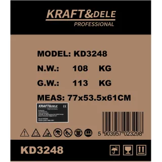 Дизелов генератор KraftDele KD3248/ 230/400V/ 6/7kW/ 12.5л