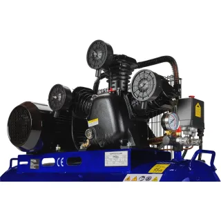 Маслен компресор KraftDele KD4066/ 4.1kW/400V/ 100л Маслен компресор KraftDele KD4066/ 4.1kW/400V/ 100л