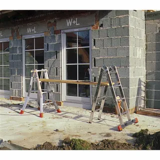 Алуминиева телескопична стълба KRAUSE TeleMatic 4+5 Алуминиева телескопична стълба KRAUSE TeleMatic 4+5