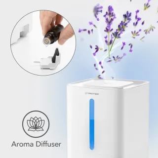 Ултразвуков овлажнител за въздух TROTEC B 3 E / 24W/ 6 л/24 ч