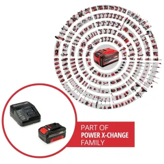 Стартов комплект батерия и заряднo устройство Einhell Power X-Change / 18V/ 4Ah