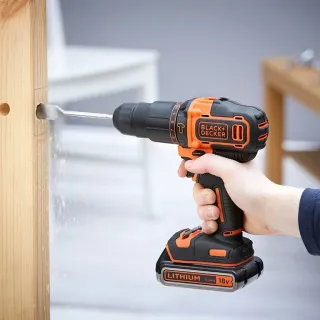 Акумулаторен ударен винтоверт Black and Decker BDCHD18K1B2/ 18V/ 2Ah