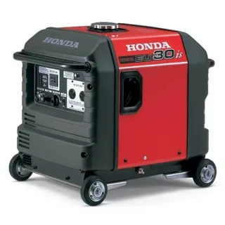 Инверторен бензинов генератор Honda EU30i Handy /3KW, подвижни колела/