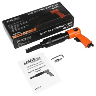 Пневматичен иглен чук KraftDele KD3510/ 1/4