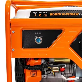 Бензинов генератор за ток RURIS R-Power GE7000RC/ 6.5 kW/ 28 л Бензинов генератор за ток RURIS R-Power GE7000RC/ 6.5 kW/ 28 л
