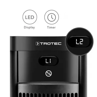Инфрачервен отоплител TROTEC IRS 2010 E/ 2000W
