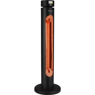 Инфрачервен лъчист отоплител KraftDele KD6502/ с таймер и дистанционно/ 2,5kW