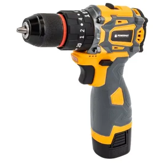 Акумулаторен винтоверт с ударна функция + аксесоари POWERMAT PM-WA-16.8V-1.5M/ 16.8V/ 2x1.5Ah