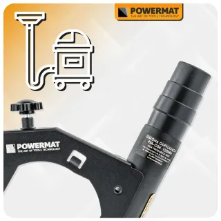 Капак за прахоулавяне за ъглошлайф Powermat PM-OSK-125MN/ 115-125 мм