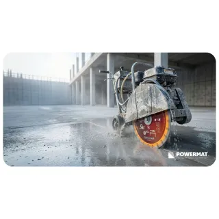Диамантен диск за бетон, камък, гранит POWERMAT PM-TDCS-3501T/ 350 мм