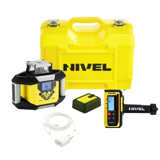 Ротационен лазер с лазерна рейка и статив Nivel System NL340R + LS-24 + SJJ1/ 500 м