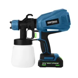 Акумулаторен пистолет за боядисване KraftDele KD5481/ 21V/ 2Ah