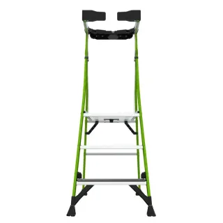 Професионална двураменна стълба Little Giant Fortress Platform 3 Step/ 170 кг