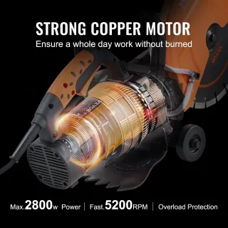 Ръчен фугорез VEVOR DC305/ 2800W