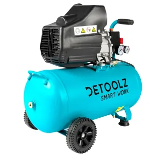 Бутален маслен компресор Detoolz DZ-C333/ 1680W/ 50 л Бутален маслен компресор Detoolz DZ-C333/ 1680W/ 50 л