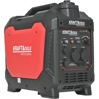 Инверторен генератор KraftDele KD3163/ 3.7kW/ 12/230V + USB/ 6,3 л
