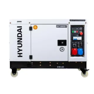 Дизелов генератор Hyundai DHY10000SE-T/ 10,6 kVA/ 7,6 kW/ 400V