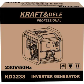 Инверторен генератор KraftDele KD3238/ 4kW/ 110/120/230V/ 8 л Инверторен генератор KraftDele KD3238/ 4kW/ 110/120/230V/ 8 л