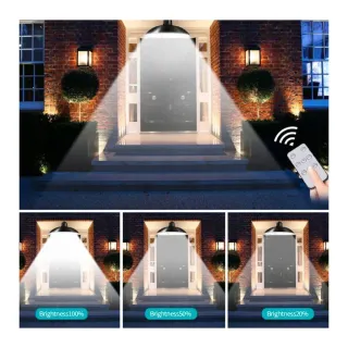 Соларна външна лампа с дистанционно управление BASS POLSKA 5929/ 10W