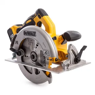 Акумулаторен ръчен циркуляр DeWALT DCS570P2, ф 184 мм, 18 V, 5 Ah