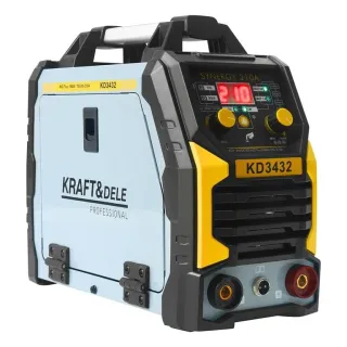 Инверторен заваръчен апарат KraftDele KD3432/ 210A Инверторен заваръчен апарат KraftDele KD3432/ 210A