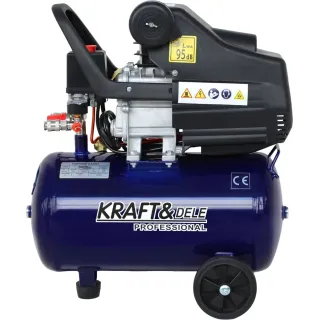 Безмаслен компресор KraftDele KD4099/ 1200W/ 230V/ 24л