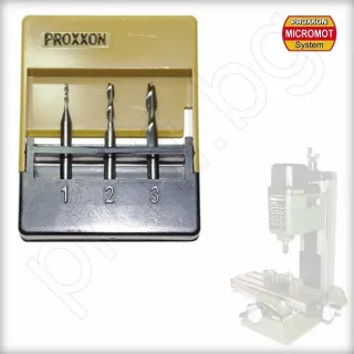 Комплект фрезери в удобна кутийка PROXXON- 3 бр 