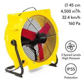 Аксиален вентилатор TROTEC TTV 4500 HP/ 330 W Аксиален вентилатор TROTEC TTV 4500 HP/ 330 W
